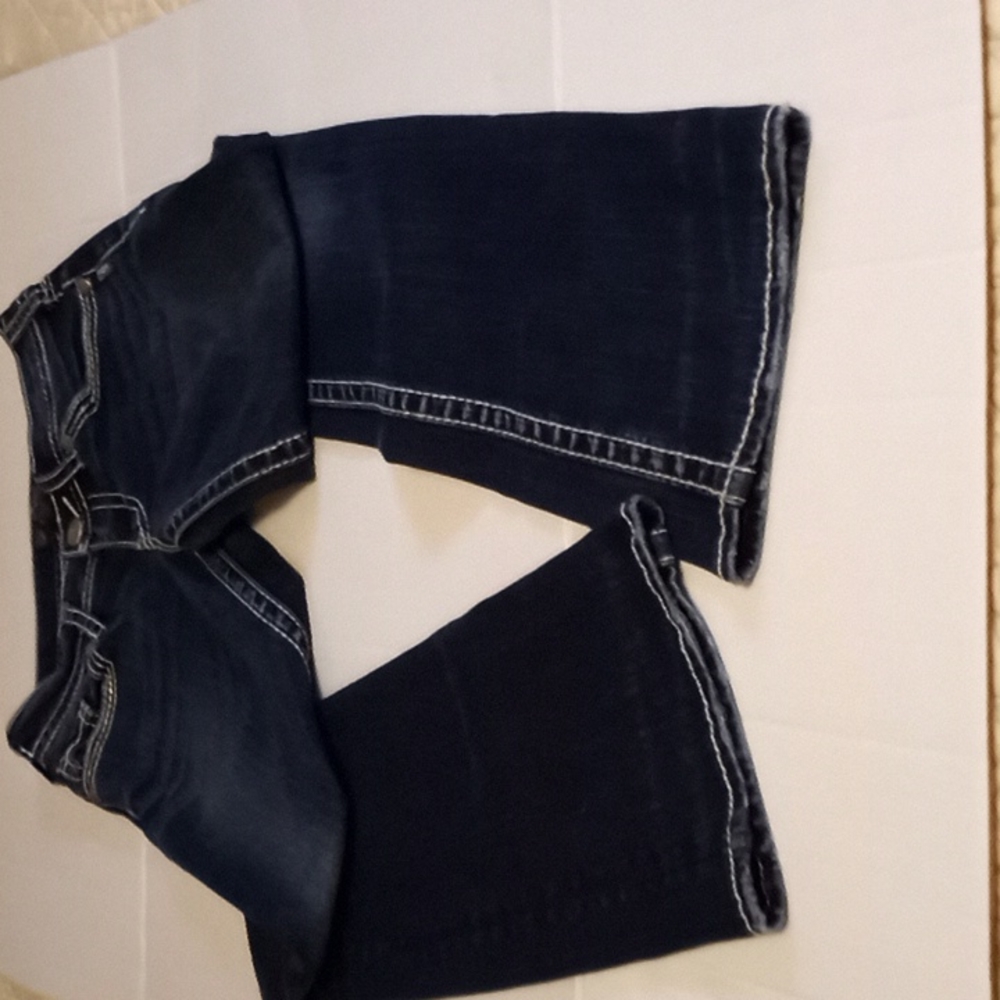 Womens Silver Jeans Company  Color Blue and Silver Size 26